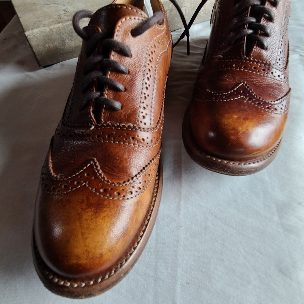 Bed Stu Women Oxford Tan Driftwood 7